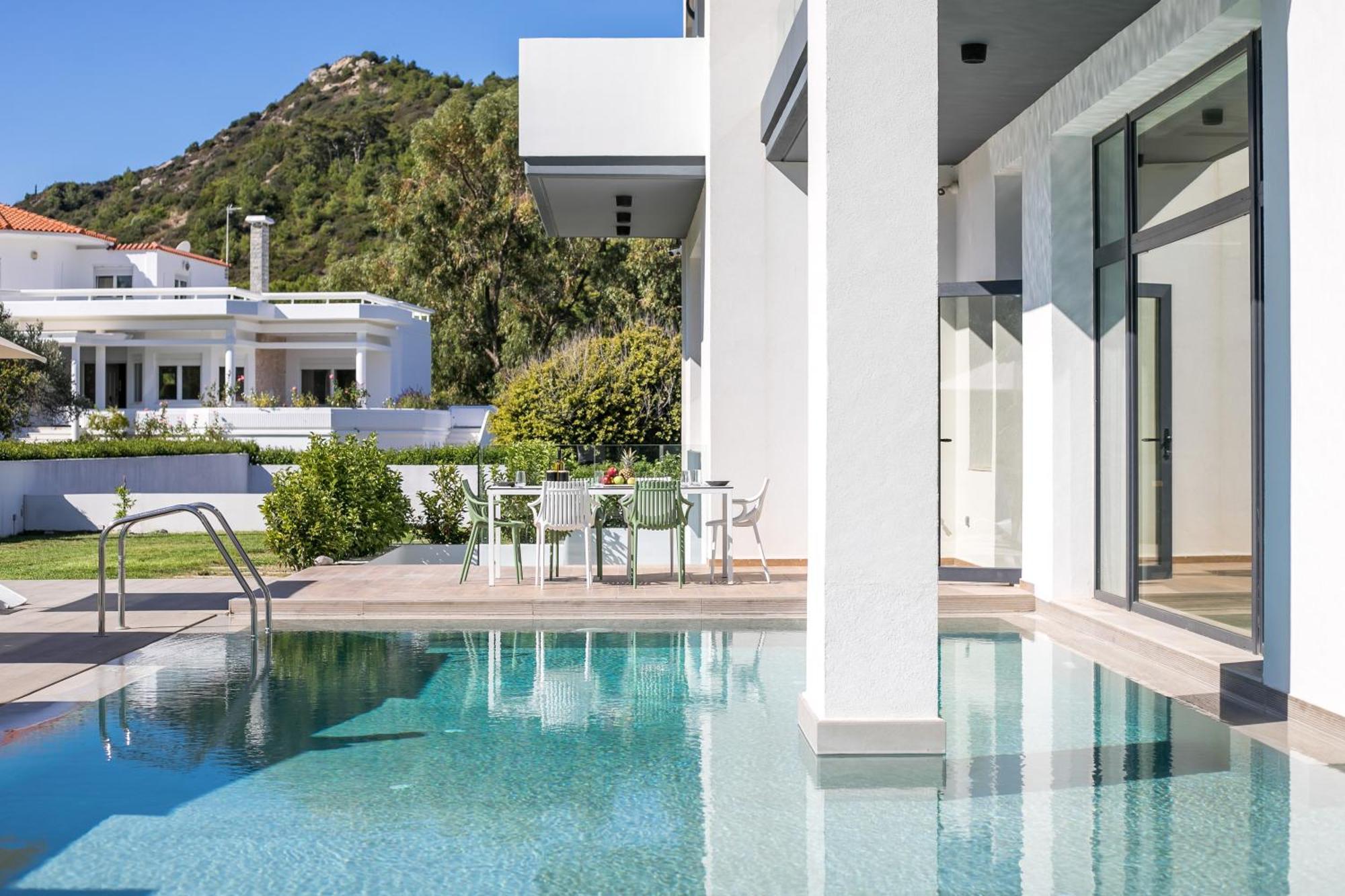Armonia Luxury Villa Ialysós Eksteriør bilde
