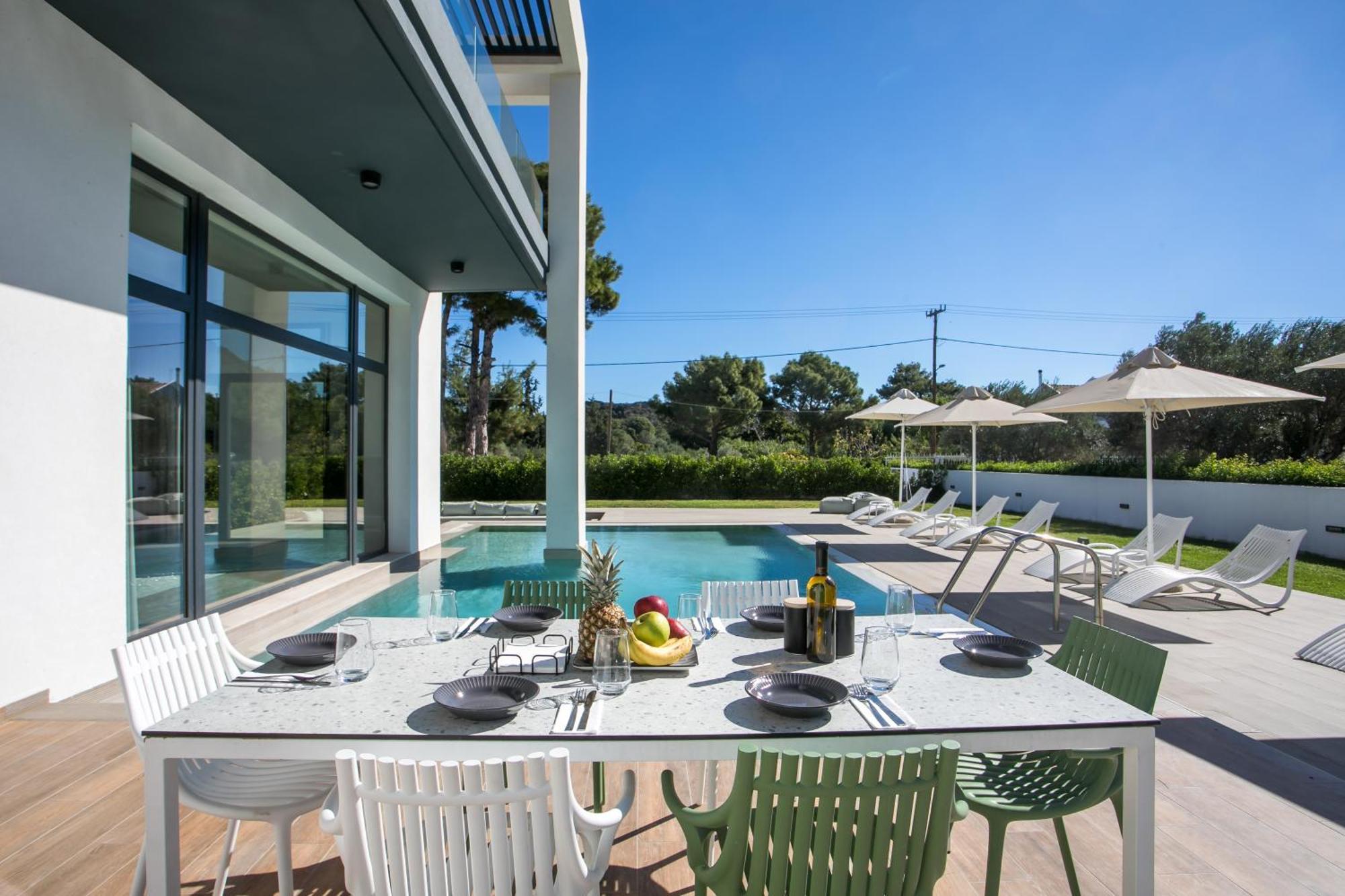Armonia Luxury Villa Ialysós Eksteriør bilde