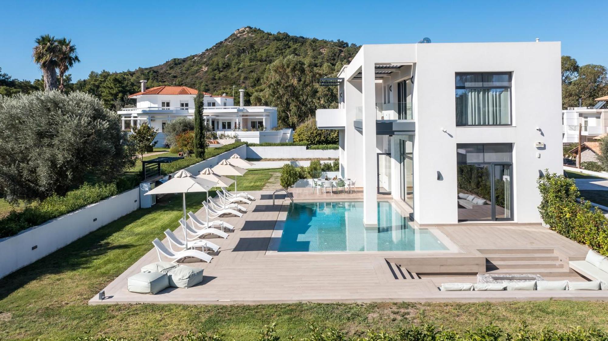 Armonia Luxury Villa Ialysós Eksteriør bilde