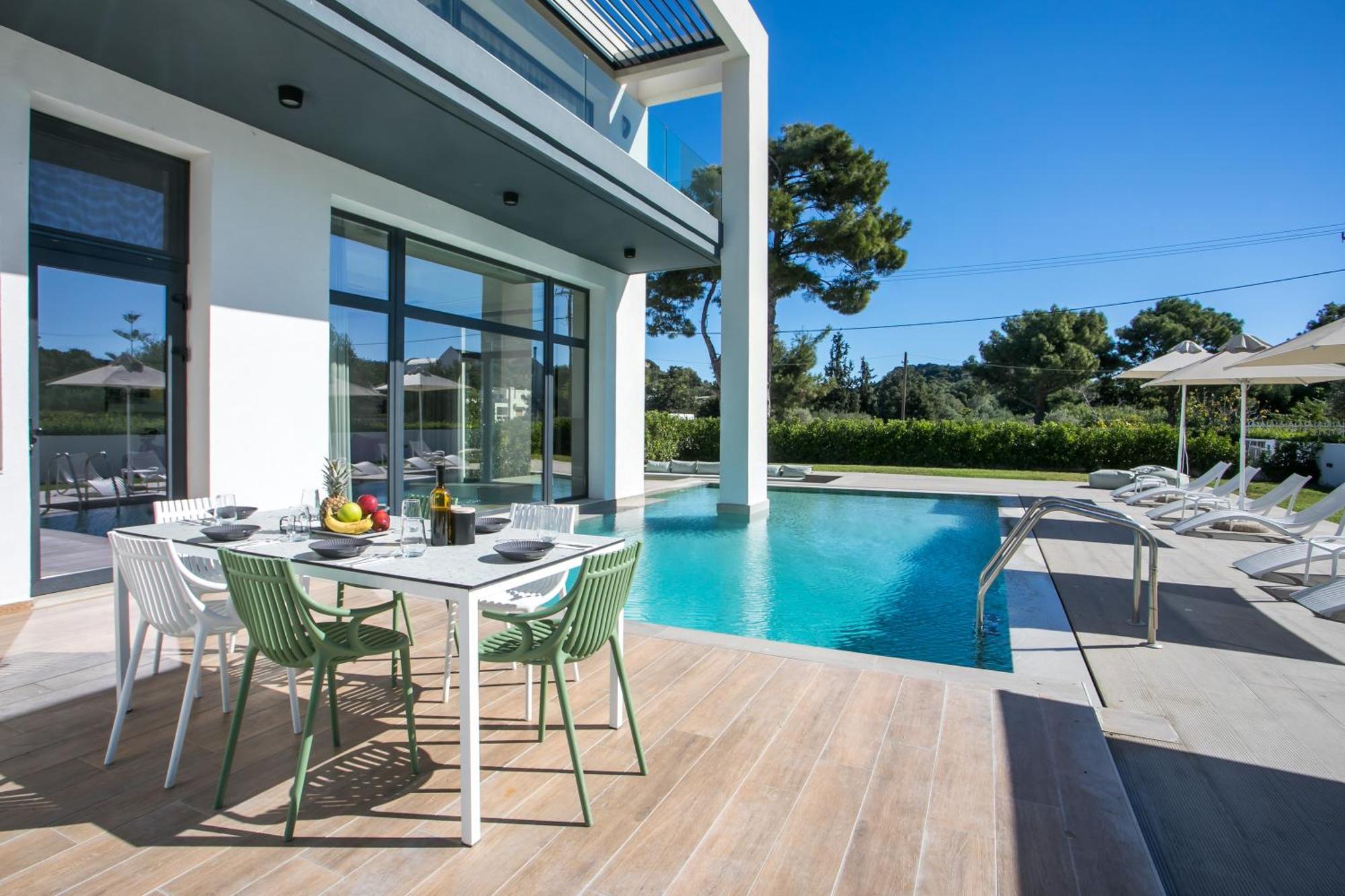 Armonia Luxury Villa Ialysós Eksteriør bilde