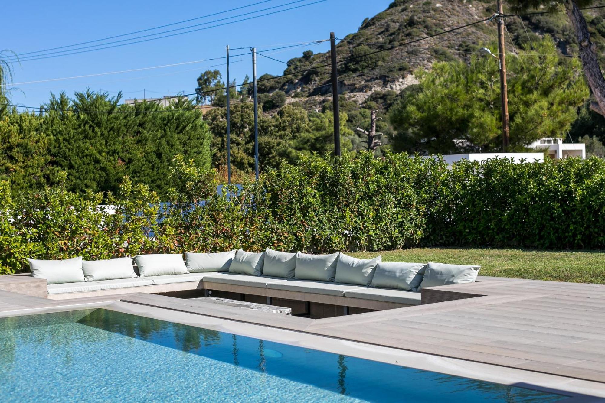 Armonia Luxury Villa Ialysós Eksteriør bilde