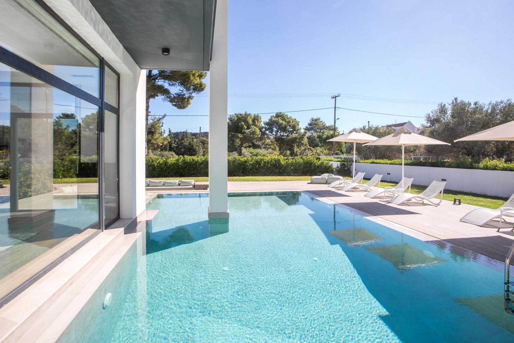 Armonia Luxury Villa Ialysós Eksteriør bilde