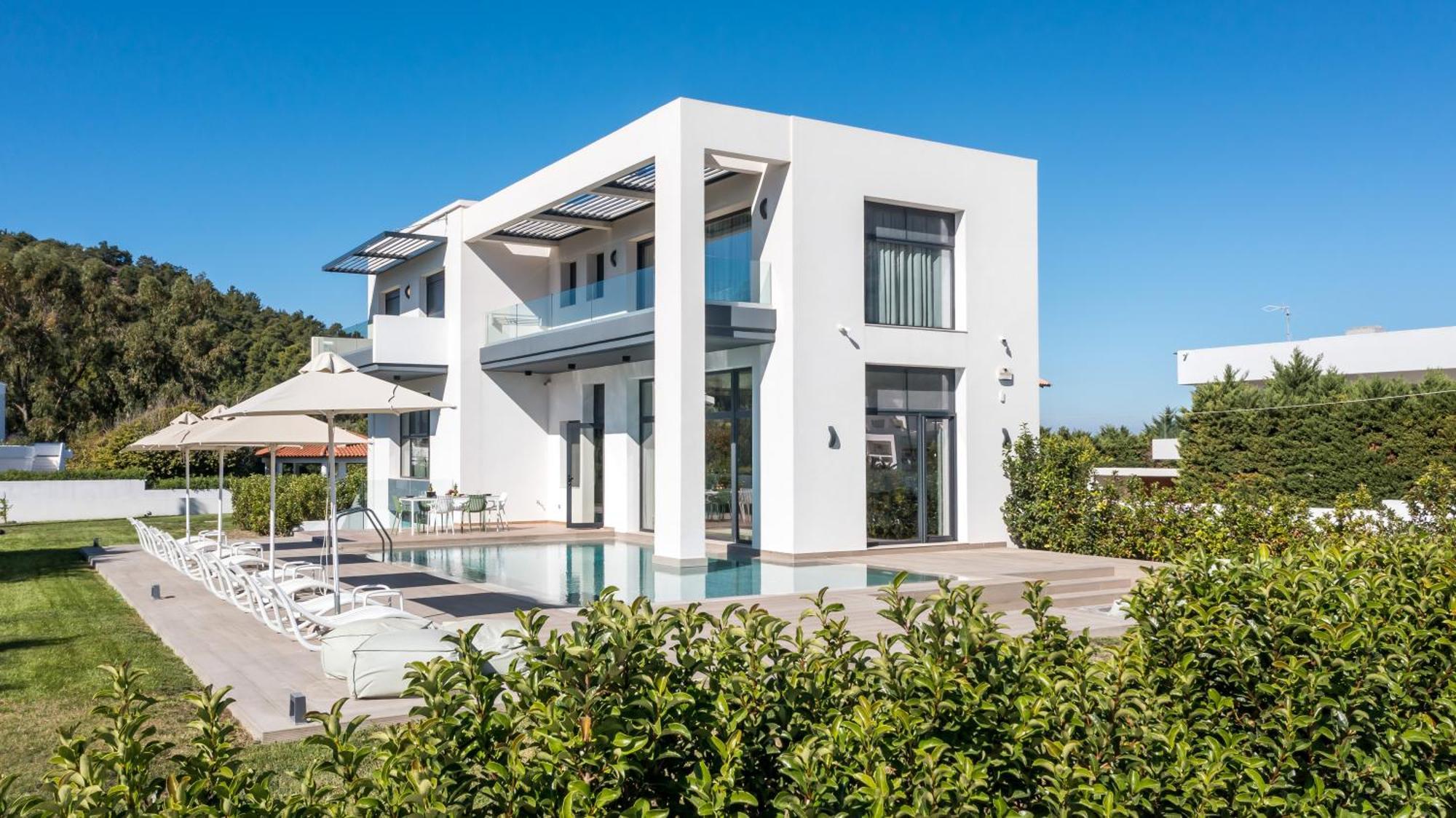 Armonia Luxury Villa Ialysós Eksteriør bilde