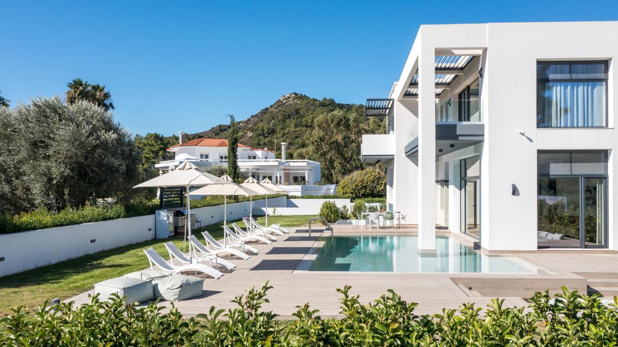 Armonia Luxury Villa Ialysós Eksteriør bilde